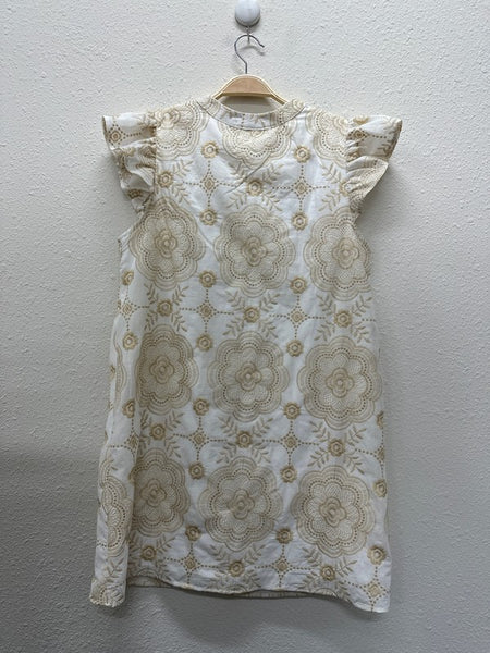 Greek Goddess Embroidered Dress