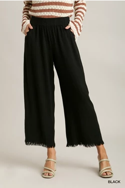 Linen Wide Leg Pants