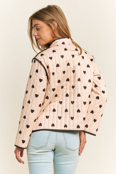 Quilted Heart Lightweight Jacket