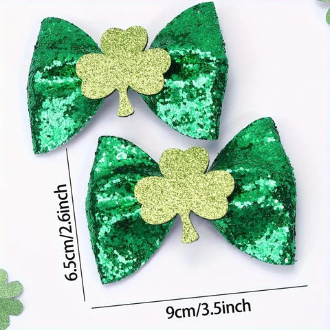 St. Patrick's Day Hair Bow