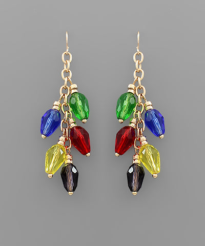 Christmas Light Earrings