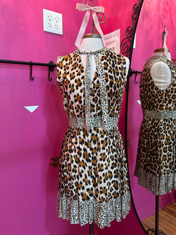 Colette Cutie Vintage - Leopard Dress