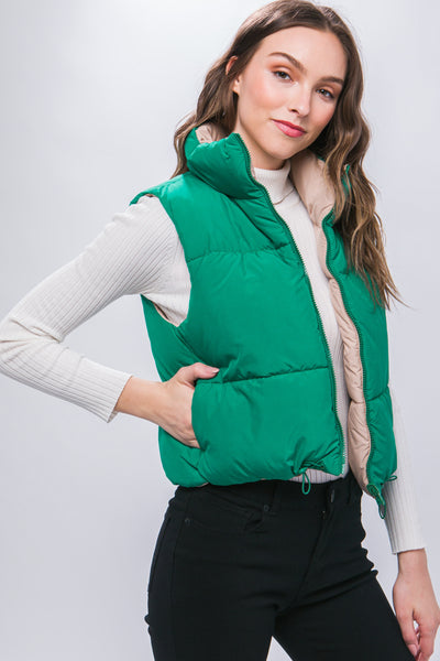 Solid Reversible Vest