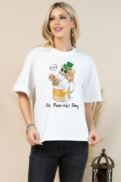 St. Patty's Day Bear & Beer T-Shirt