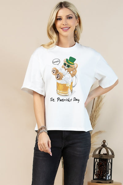 St. Patty's Day Bear & Beer T-Shirt